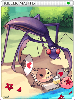 Killer Mantis Card card illustration