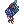 Costume Blue Rose Ornament