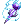 Patent Blue Crystal Staff