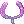 Costume Braid Half Up (Purple)