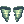 Costume Roll Twin(Green)