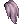 Costume Straight Pony (Purple) (Middle)