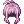 Costume Ponytail Hair (Purple)