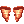 Costume Roll Twin(Red)