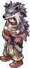 Armed villager