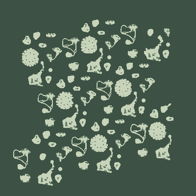 The Hazy Maze Forest