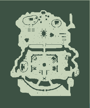 Lutie, the Snow Village map
