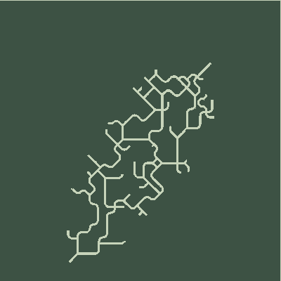 Eclage, Forestic Village map